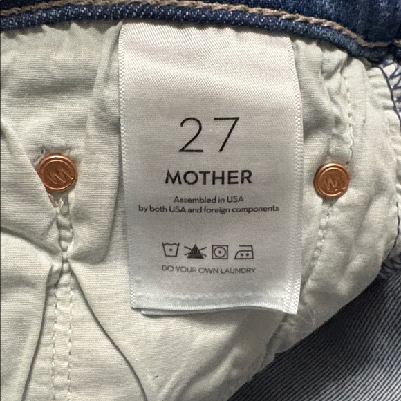 Mother Tomcat ankle fray jeans 27 - Picture 6 of 15